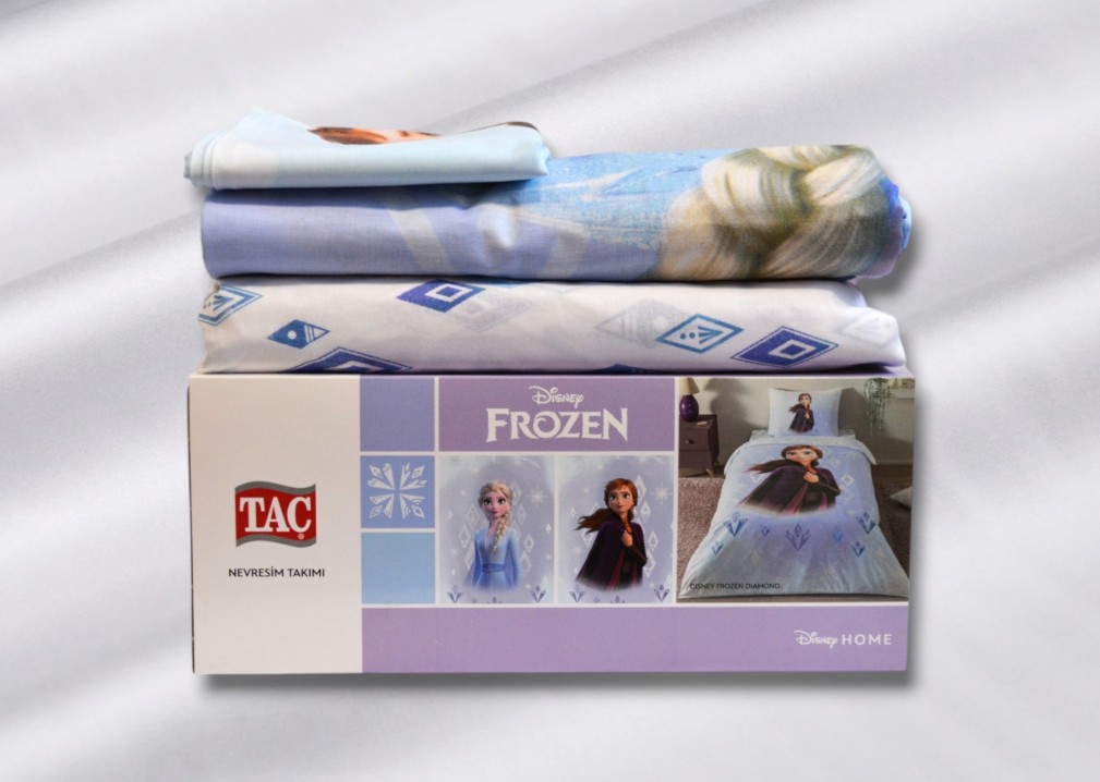 Комплект постільної білизни Tac Disney 160×220 см Frozen Diamond
