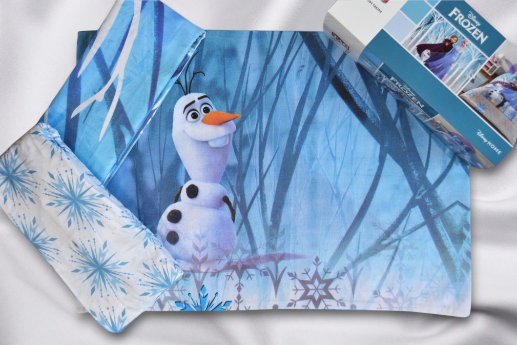 Комплект постільної білизни Tac Disney 160×220 см Frozen Winter