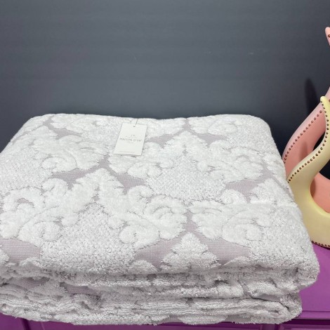 Махрове покривало Maison D'or Celestina lilac 220*240