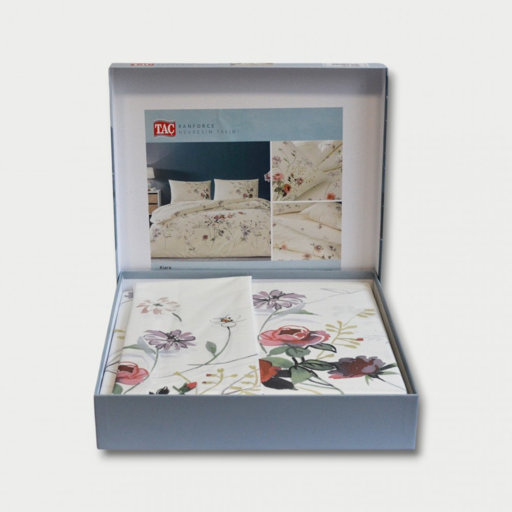 Комплект постільної білизни Tac Ranforse 200×220 см Kiara