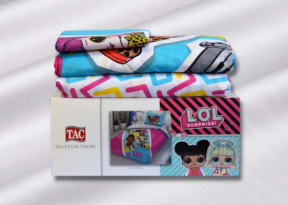 Комплект постільної білизни Tac Disney 160×220 см Lol Surprise