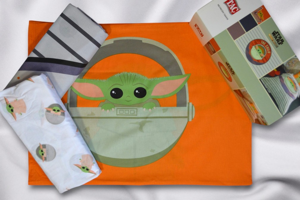 Комплект постільної білизни Tac Disney 160×220 см Mandalorian Guard