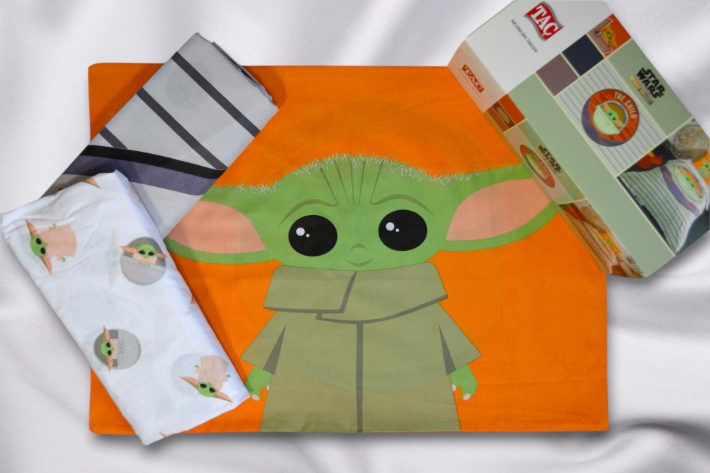 Комплект постільної білизни Tac Disney 160×220 см Mandalorian Guard