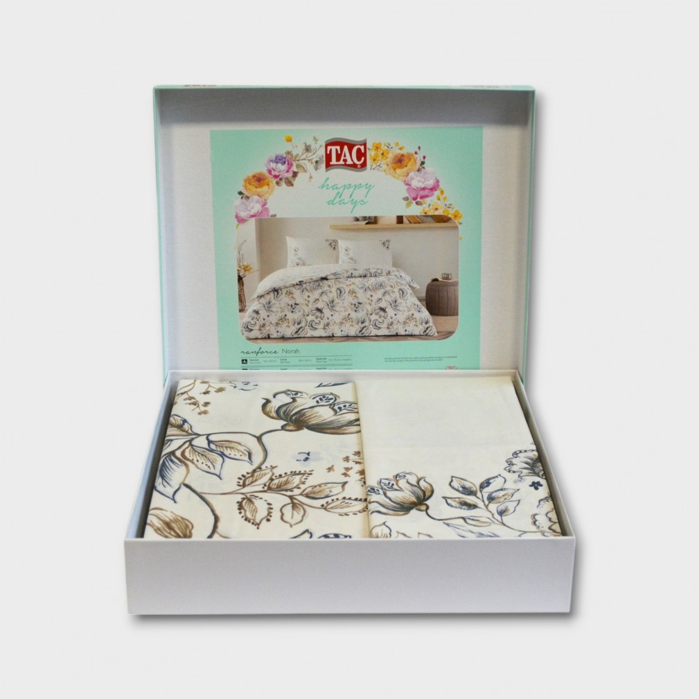 Комплект постільної білизни Tac Ranforse 200×220 см Norah