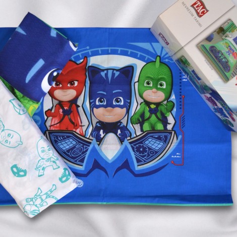 Комплект постельного белья Tac Disney 160×220 см PJ Masks Move