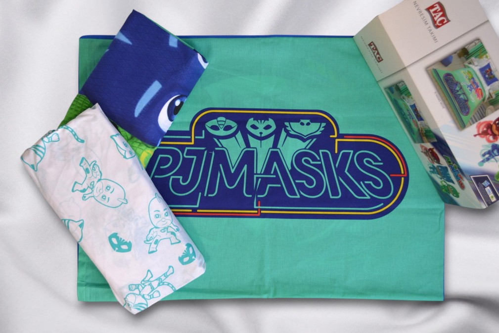 Комплект постільної білизни Tac Disney 160×220 см PJ Masks Move