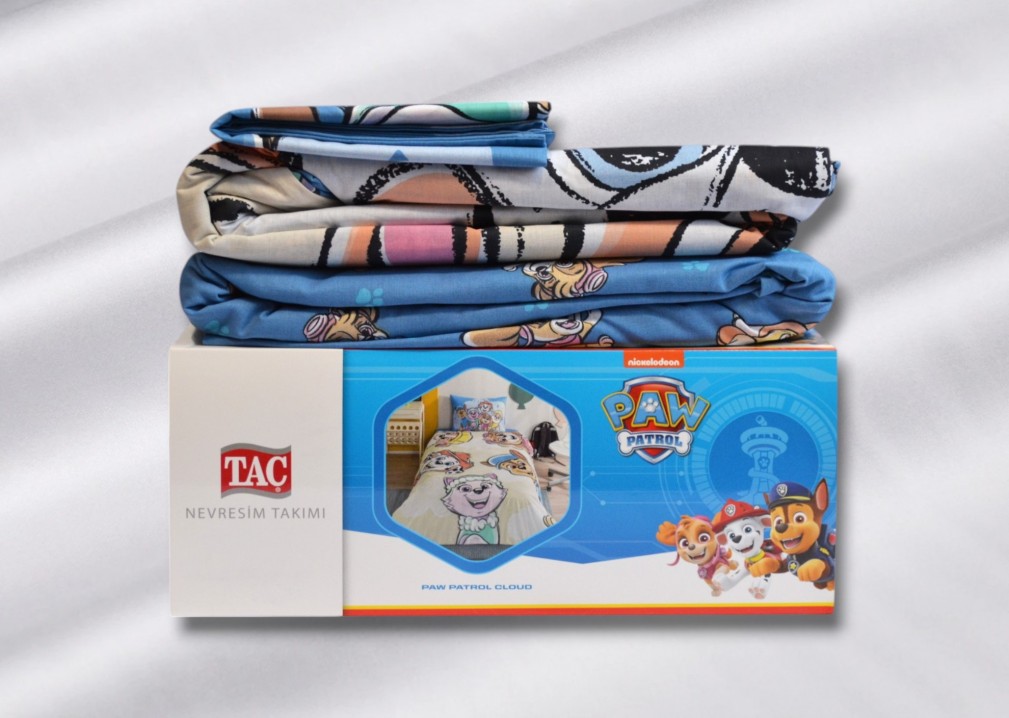 Комплект постільної білизни Tac Disney 160×220 см Paw Patrol Cloud