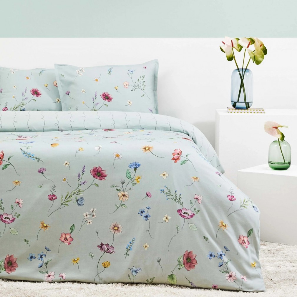 Комплект постільної білизни Tac Reborn Organic Satin 200×220 cм Solene