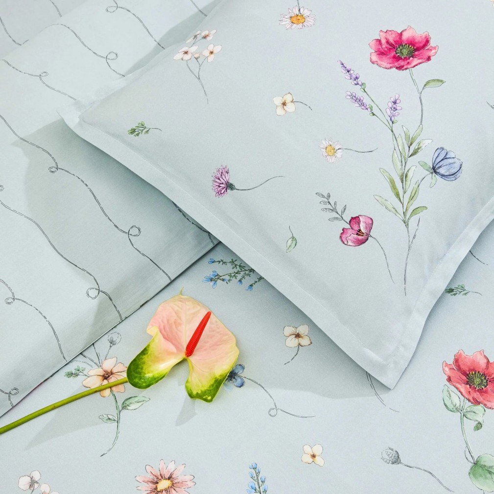 Комплект постільної білизни Tac Reborn Organic Satin 200×220 cм Solene