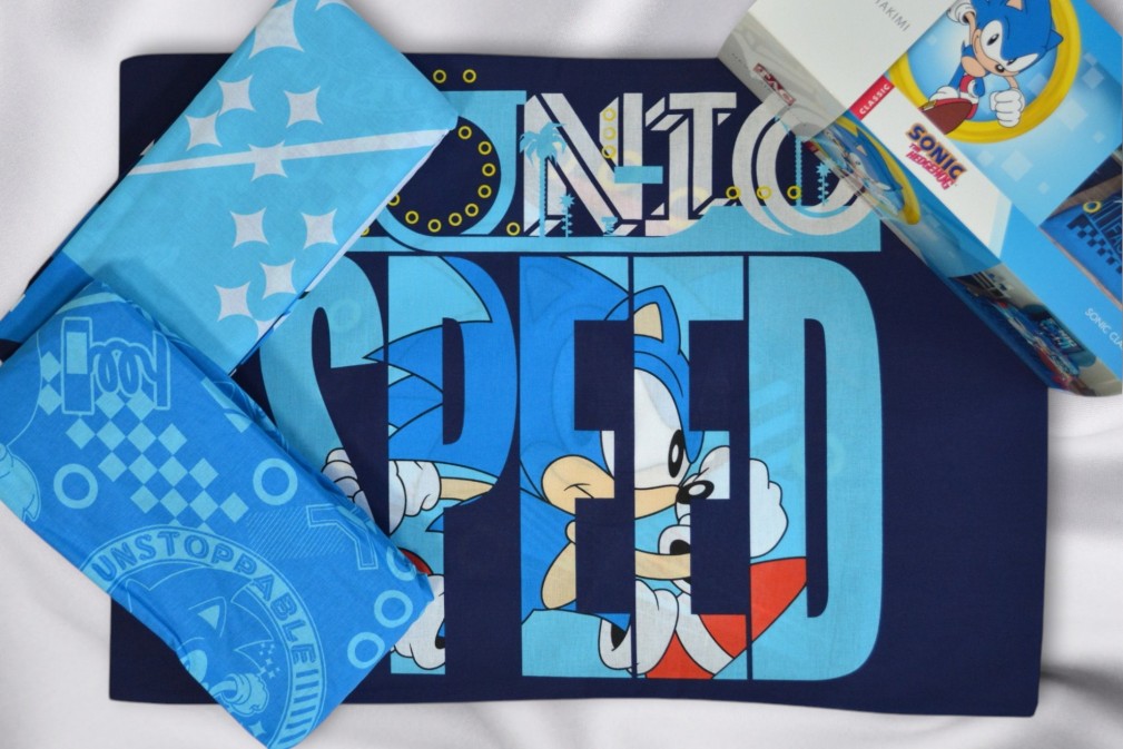 Комплект постільної білизни Tac Disney 160×220 см Sonic Classic