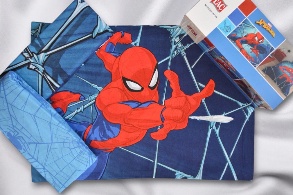 Комплект постільної білизни Tac Disney 160×220 см Spaidermen Rise