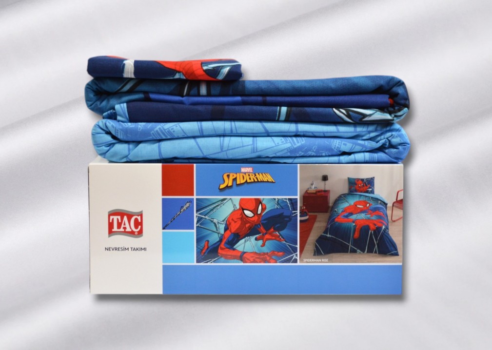 Комплект постільної білизни Tac Disney 160×220 см Spaidermen Rise