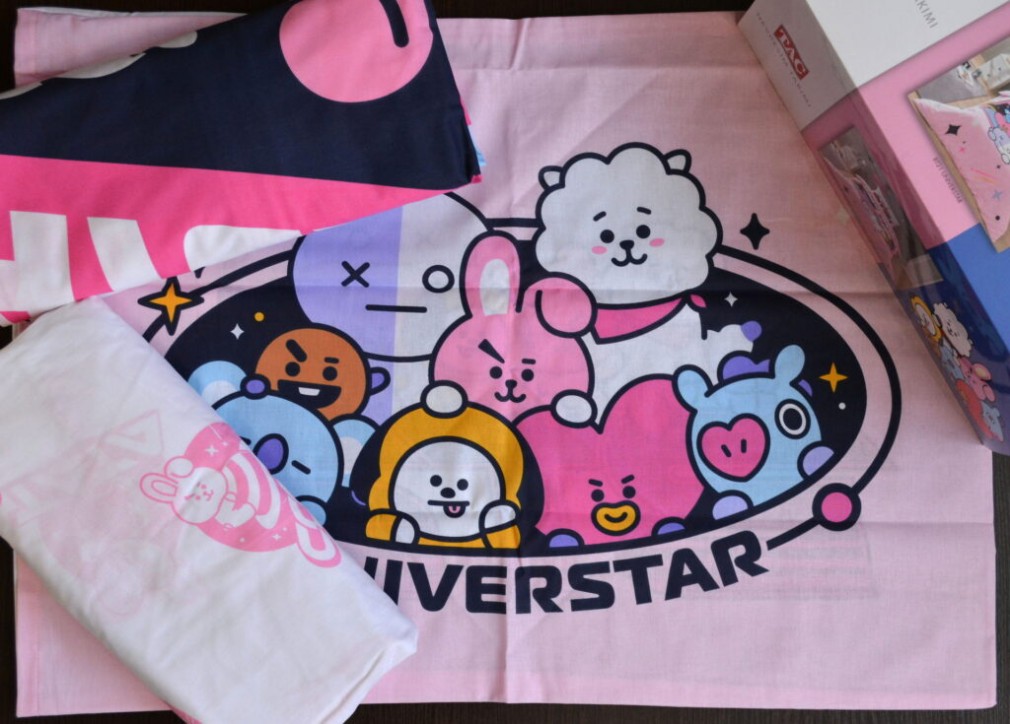 Комплект постільної білизни Tac Disney BT21 Universtar