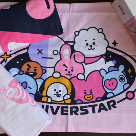 Комплект постельного белья Tac Disney BT21 Universtar