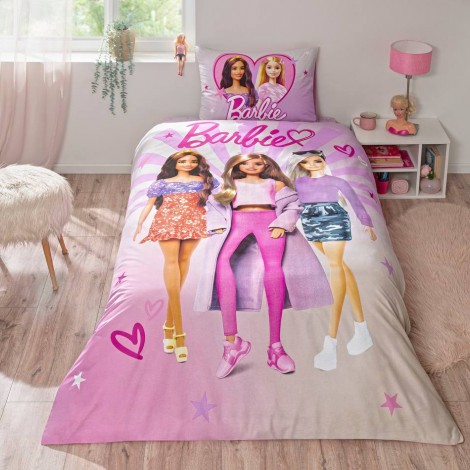 Комплект постільної білизни Tac Disney Barbie Shine