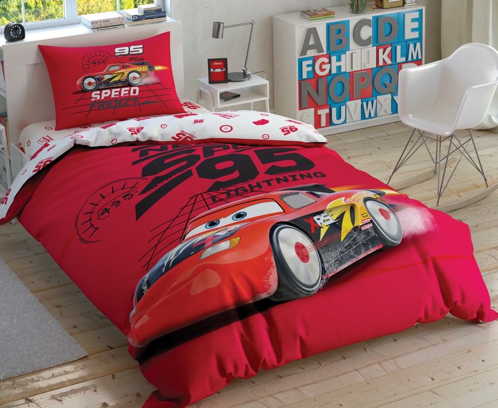 Комплект постільної білизни Tac Disney Cars Speed Frenzy