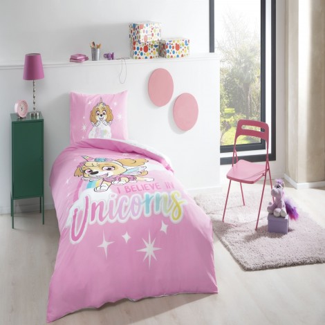 Комплект постельного белья Tac Disney 160×220 см Paw Patrol Skye Glitter