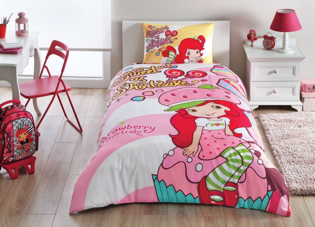 Комплект постільної білизни Tac Disney Strawberry Shortcake Cute