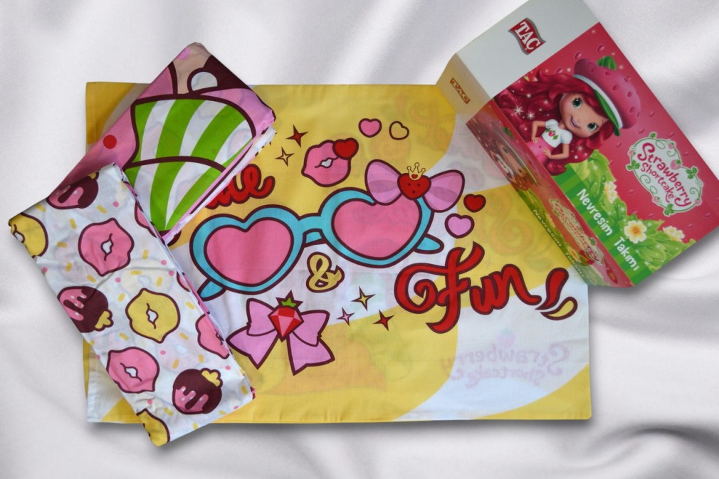 Комплект постільної білизни Tac Disney Strawberry Shortcake Cute