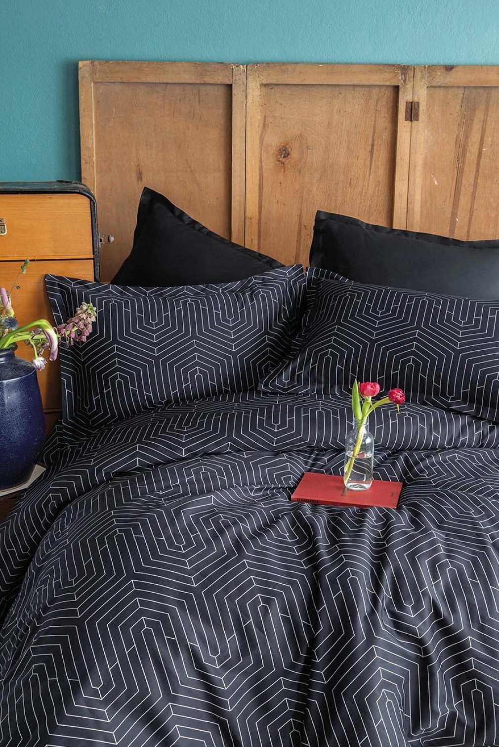 Комплект постільної білизни Issimo Home Strada black