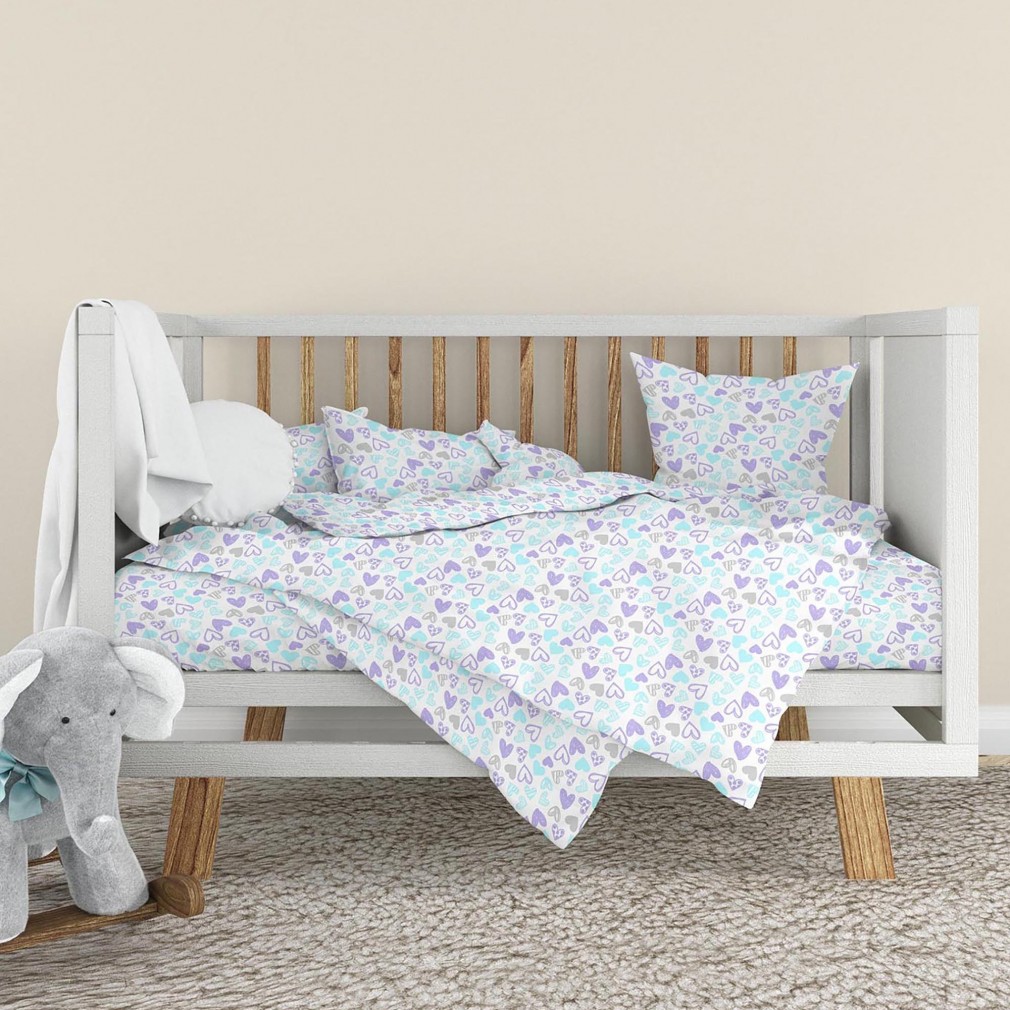 Дитячий комплект постільної білизни Home Line Сердечки