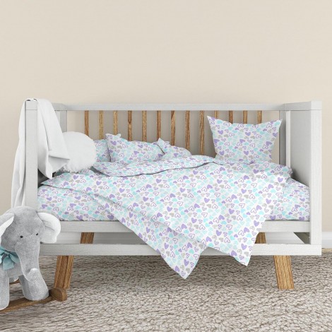 Дитячий комплект постільної білизни Home Line Сердечки