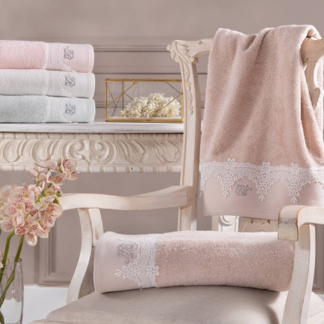 Набір рушників Tivolyo Home Juliet bej 3 шт 