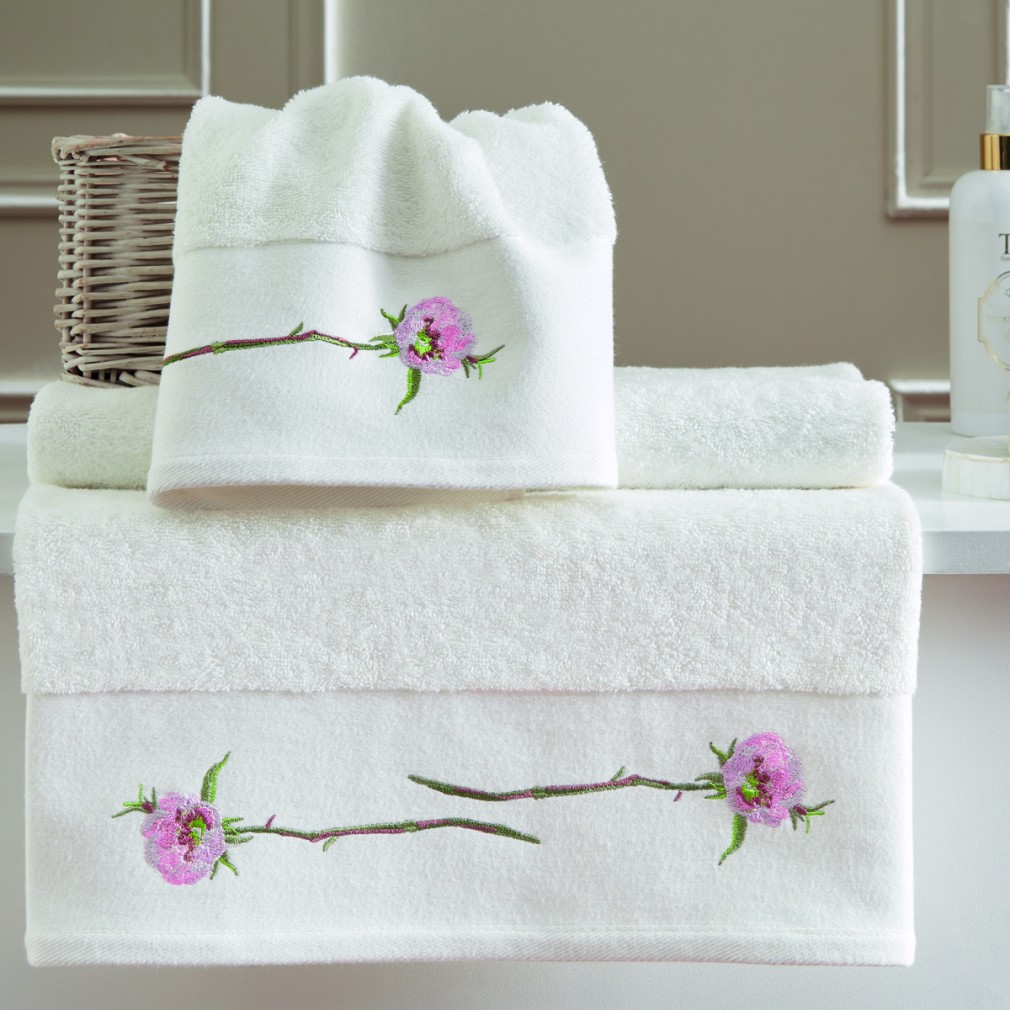 Набір рушників Tivolyo Home Clematis 2 шт (75х150,50х100)