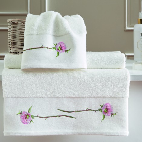 Набір рушників Tivolyo Home Clematis 2 шт (75х150,50х100)
