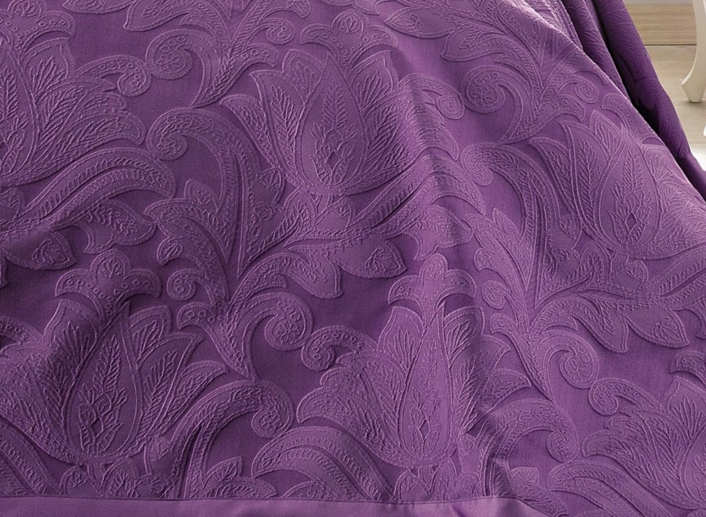 Покривало з наволочками Tivolyo Home Versa lilac