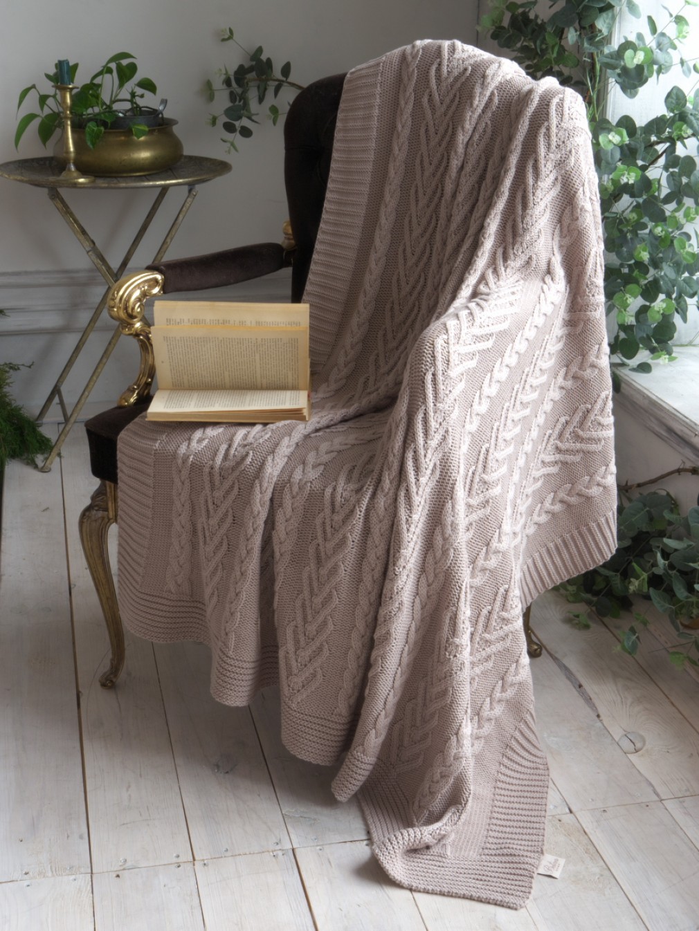 Плед Betires Bloom Beige 