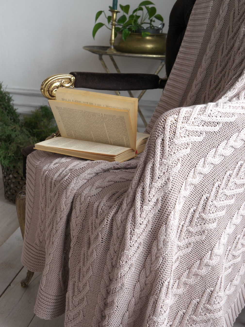 Плед Betires Bloom Beige 