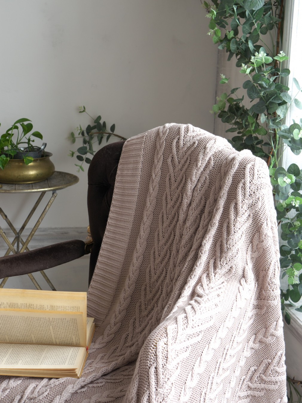 Плед Betires Bloom Beige 