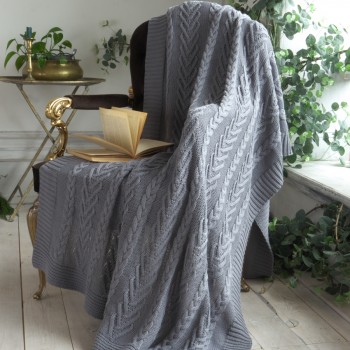 Плед Betires Bloom Grey 