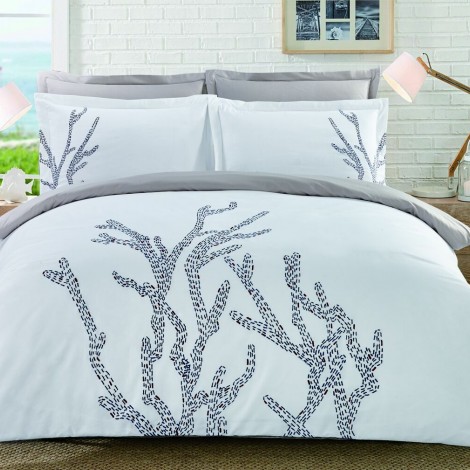 Комплект постільної білизни Home Line Корали полуторний