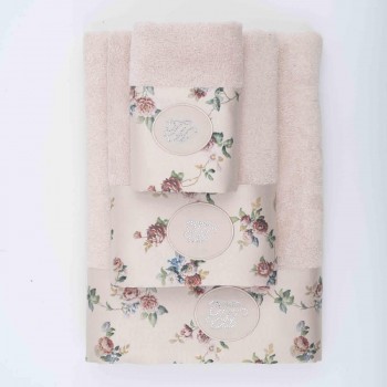 Набор полотенец Tivolyo Home Roseland 3 шт rose