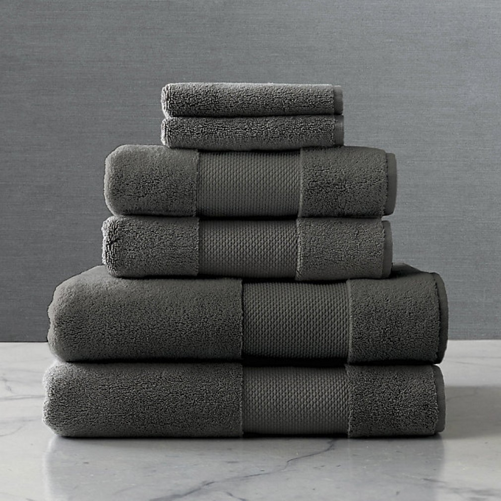 Рушник банний GenelTextil 140×70 Antrasite