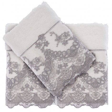 Набір кухонних рушників Tivolyo Home Regina cream 3 шт