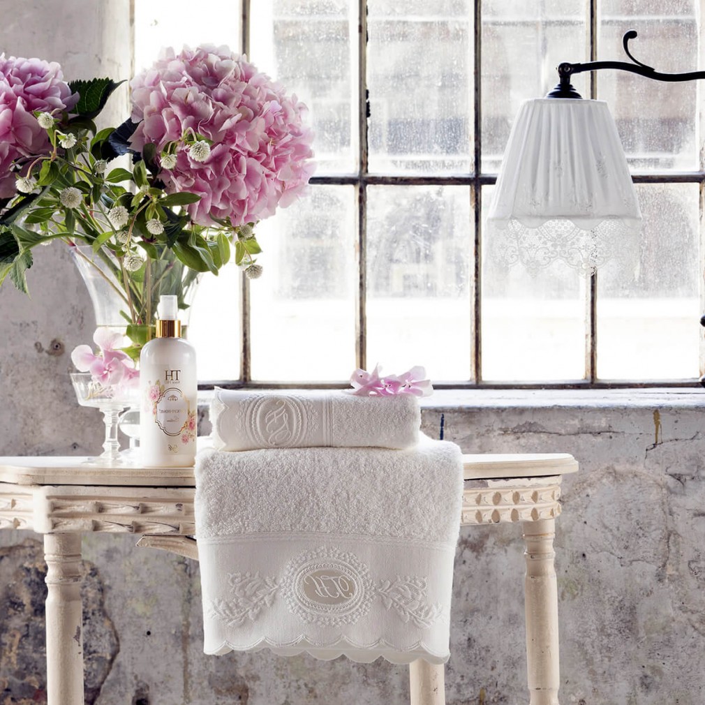 Набір рушників Tivolyo Home Antoinette 2 шт ecru