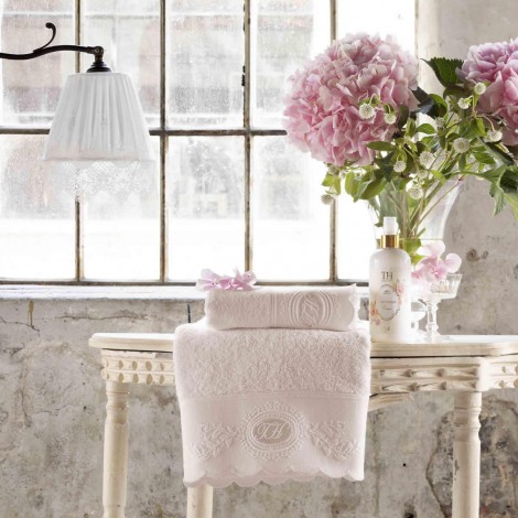 Набір рушників Tivolyo Home Antoinette 2 шт pudra