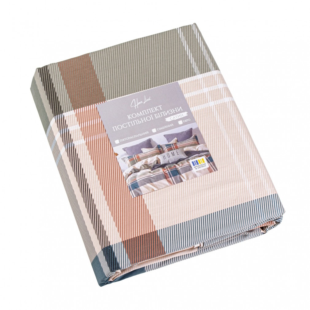 Комплект постільної білизни Home Line Затишок євро