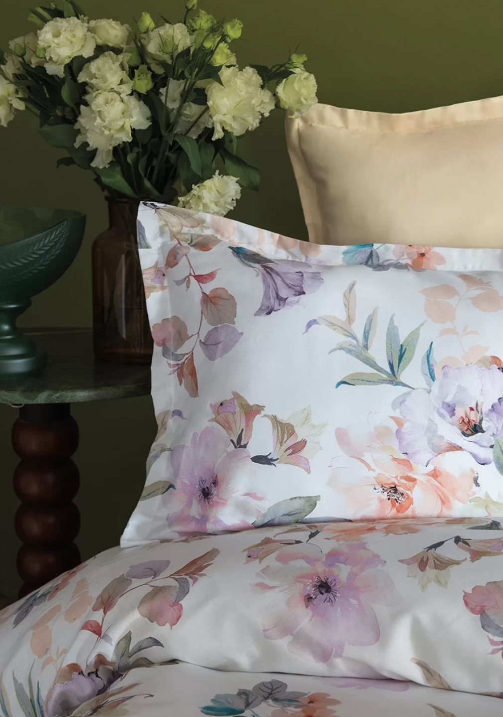 Комплект постільної білизни Issimo Home Dione 300 TC євро