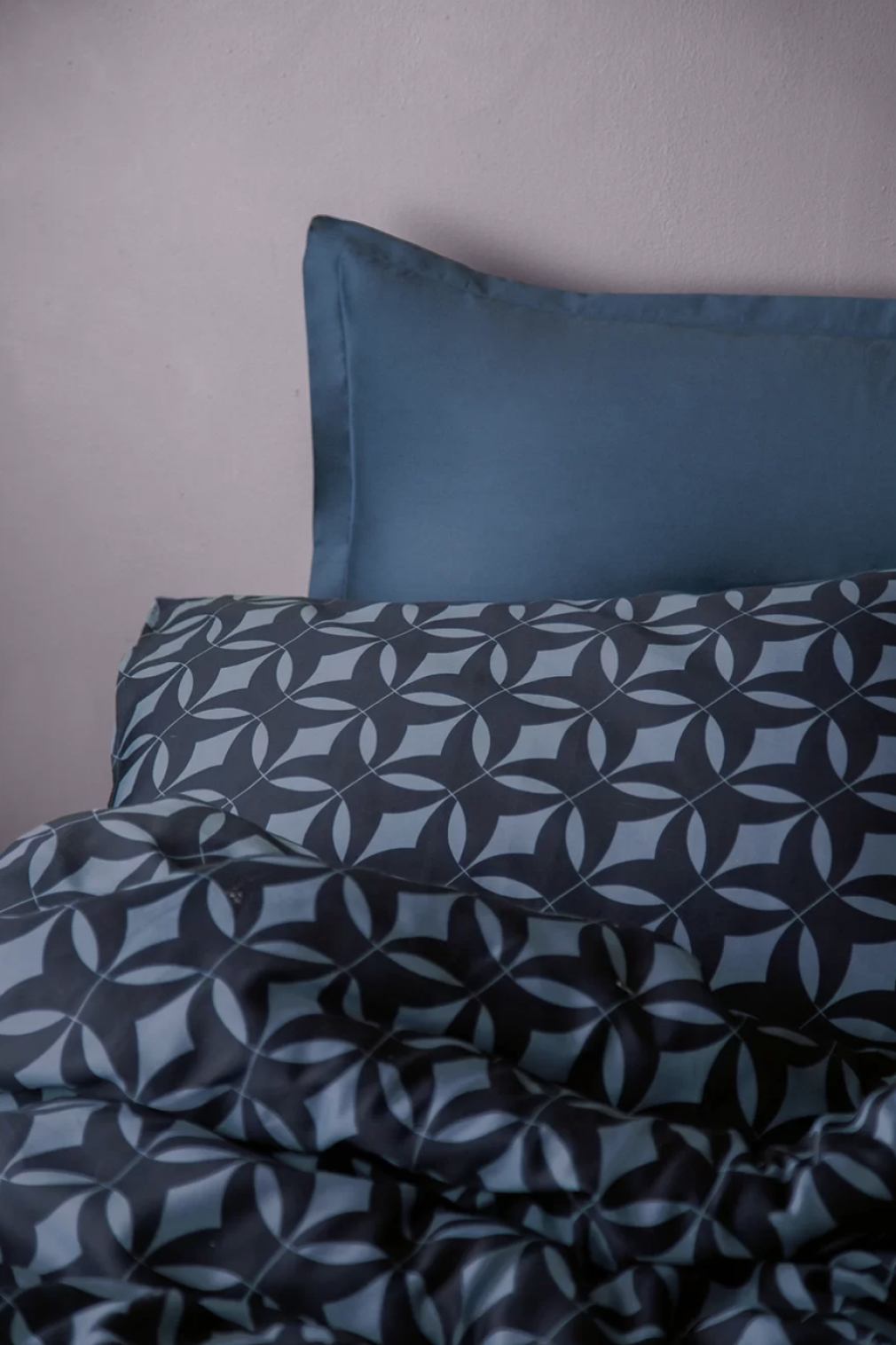 Комплект постільної білизни Issimo Home Mondo Blue євро