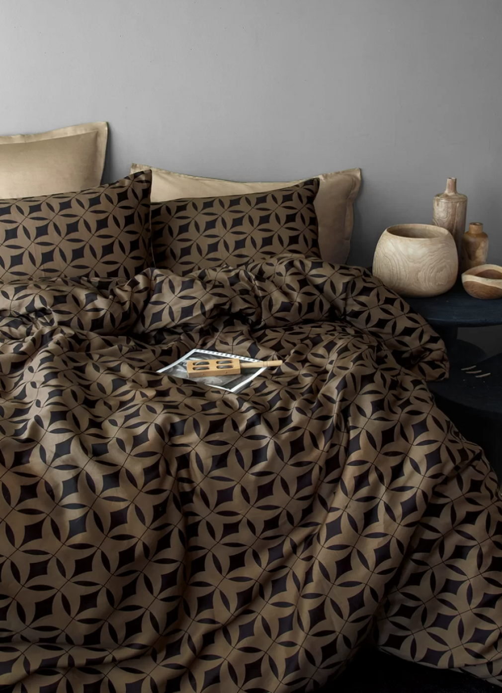 Комплект постільної білизни Issimo Home Mondo Gold евро