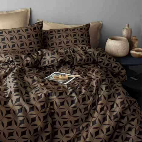 Комплект постільної білизни Issimo Home Mondo Gold  евро