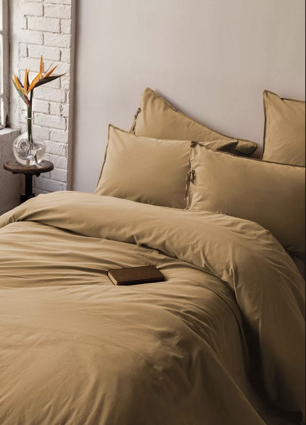 Комплект постільної білизни Issimo Home Savanna mustard євро