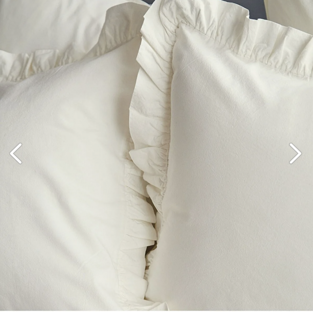 Комплект постільної білизни Issimo Home Frill ecru