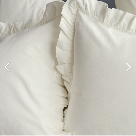 Комплект постільної білизни Issimo Home Frill ecru