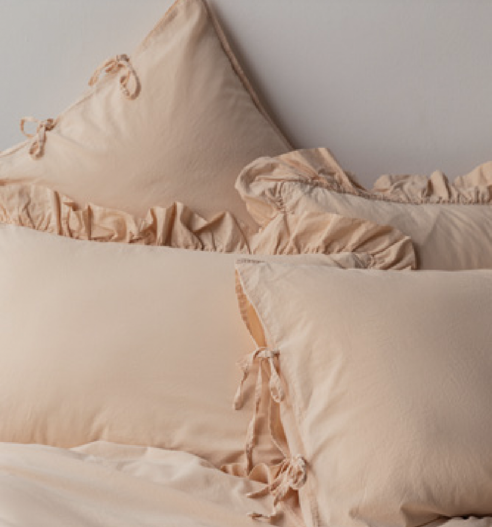 Комплект постільної білизни Issimo Home Frill beige