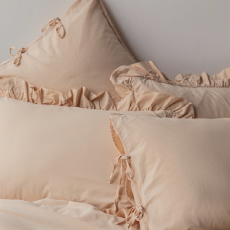 Комплект постільної білизни Issimo Home Frill beige